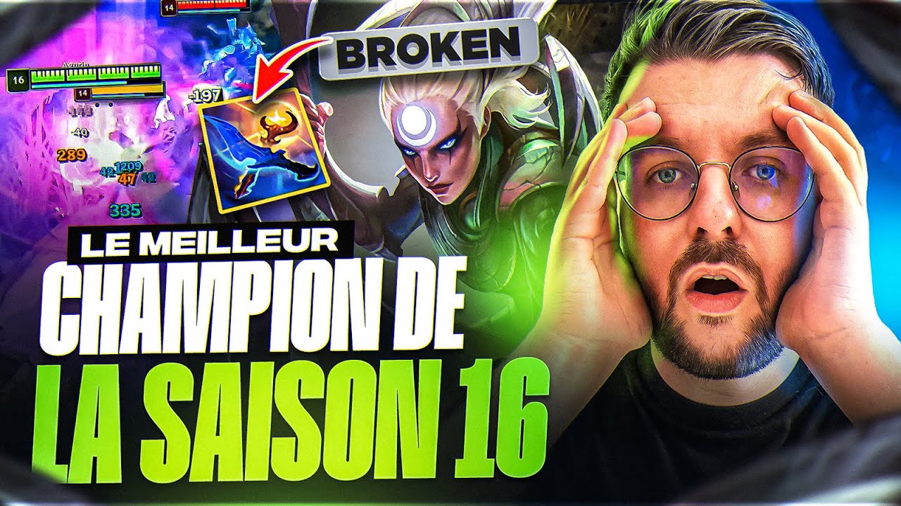 LE MEILLEUR CHAMPION DE LA SAISON 16 ! 4000 HP + ONESHOT ! RANK 1 EUW GAMEPLAY