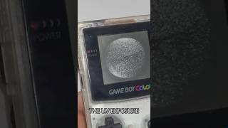Fixing A Screen Burned Gameboy Color 🔥 #gameboycolor #retrogaming #retrorepair