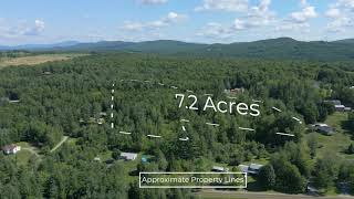 Real Estate Drone Video - 206 White Pine Ln in Morristown Vermont