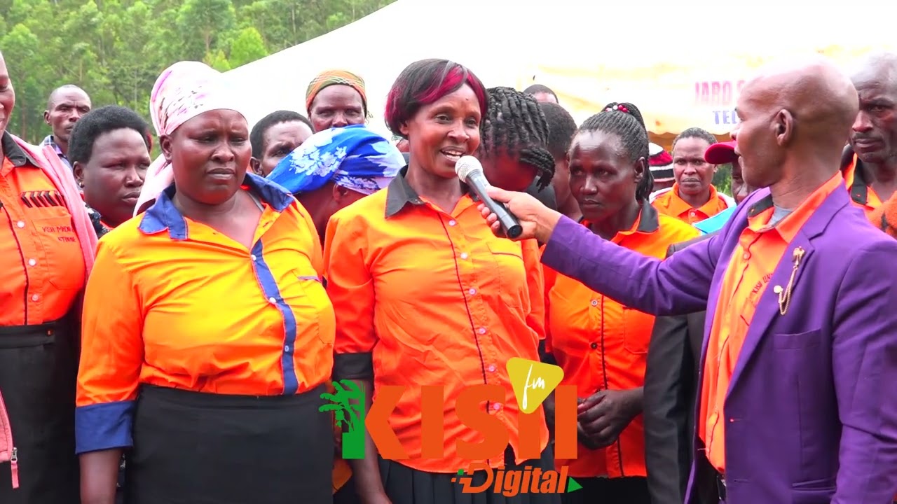 MASHABIKI WA KISII FM WAMWOMBOLEZA FELISTER ALIYEAGA IRAQ NA KUMFARIJI SHABIKI SWEET MUM NA DAD.