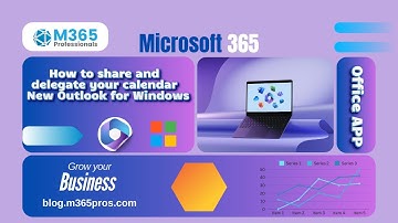 How to share and delegate your calendar New Outlook for Windows