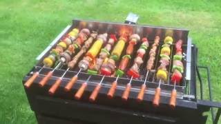 Schaschlik Spießwender mit Motor by Selltexde 3,330 views 7 years ago 24 seconds