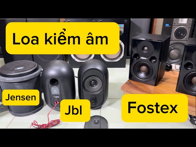 Loa kiểm âm jbl 104 , fostex pm0.4 , Jensen usa , lh 0972451489