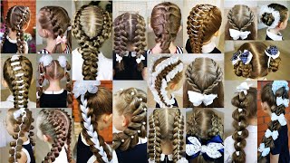 50 SCHOOL HAIRSTYLES! Simple hairstyles for every day!
