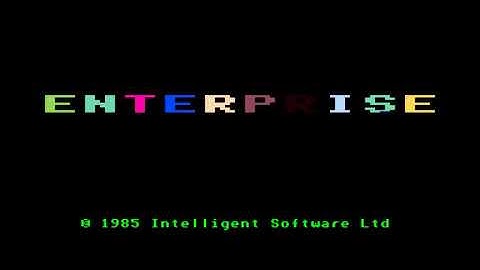 Enterprise 128 BASIC demo "RUD"