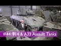 Tank Chats #44 T14 and A33 (Excelsior) Assault Tanks | The Tank Museum