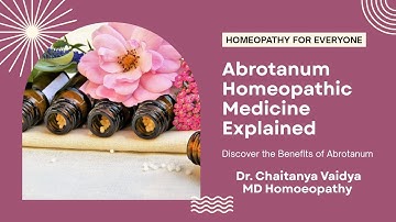Abrotanum Homeopathy Remedy Allen