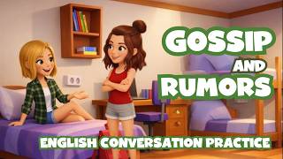 Gossip - Rumors - Daily Problems - Social Problems - English Conversation - Key Vocabulary Review