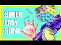 DIY SUPER EASY SLIME- NO GLUE, BORAX, OR LIQUID STARCH!!!! ONLY 2 INGREDIENTS!