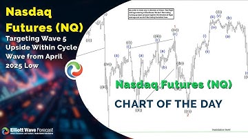 Nasdaq Futures (NQ) Targeting Wave 5 Upside Within Cycle Wave from April 2025 Low