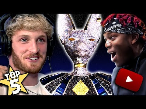 Top 5 YouTuber Chains (Part 1) | Logan Paul, KSI, CJ So Cool