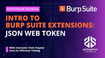 JSON Web Token | Intro To Burp Suite Extensions | Chris Traynor #burpsuite #webapp