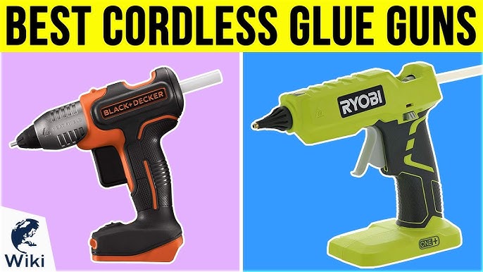 BEST CORDLESS HOT GLUE GUN - [Ryobi One + 18volt cordless hot glue