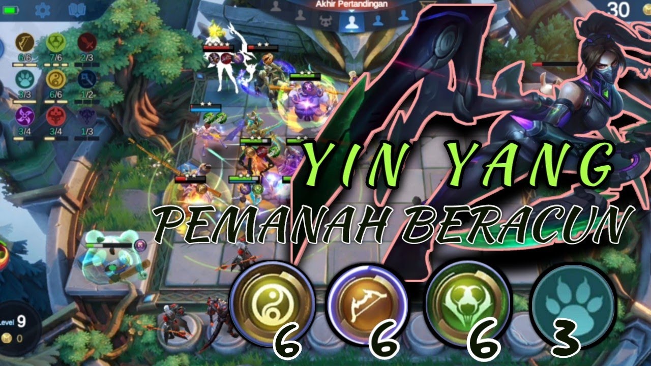 TRIPLE SIX COMBO PALING MENAKUTKAN !! AUTO WIN MAGICCHESS MOBILE LEGENDS