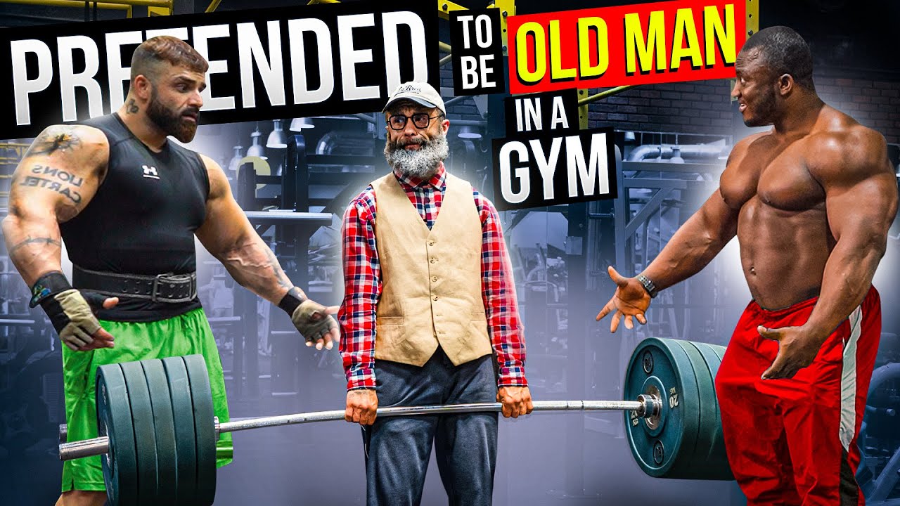 Elite Powerlifter Pretended to be an OLD MAN