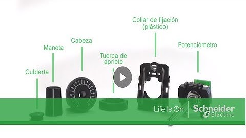 Cómo montar un Potenciómetro con base de plástico