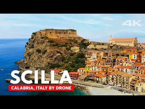 SCILLA, Calabria, Italy | 4K drone footage, DJI Mavic Air