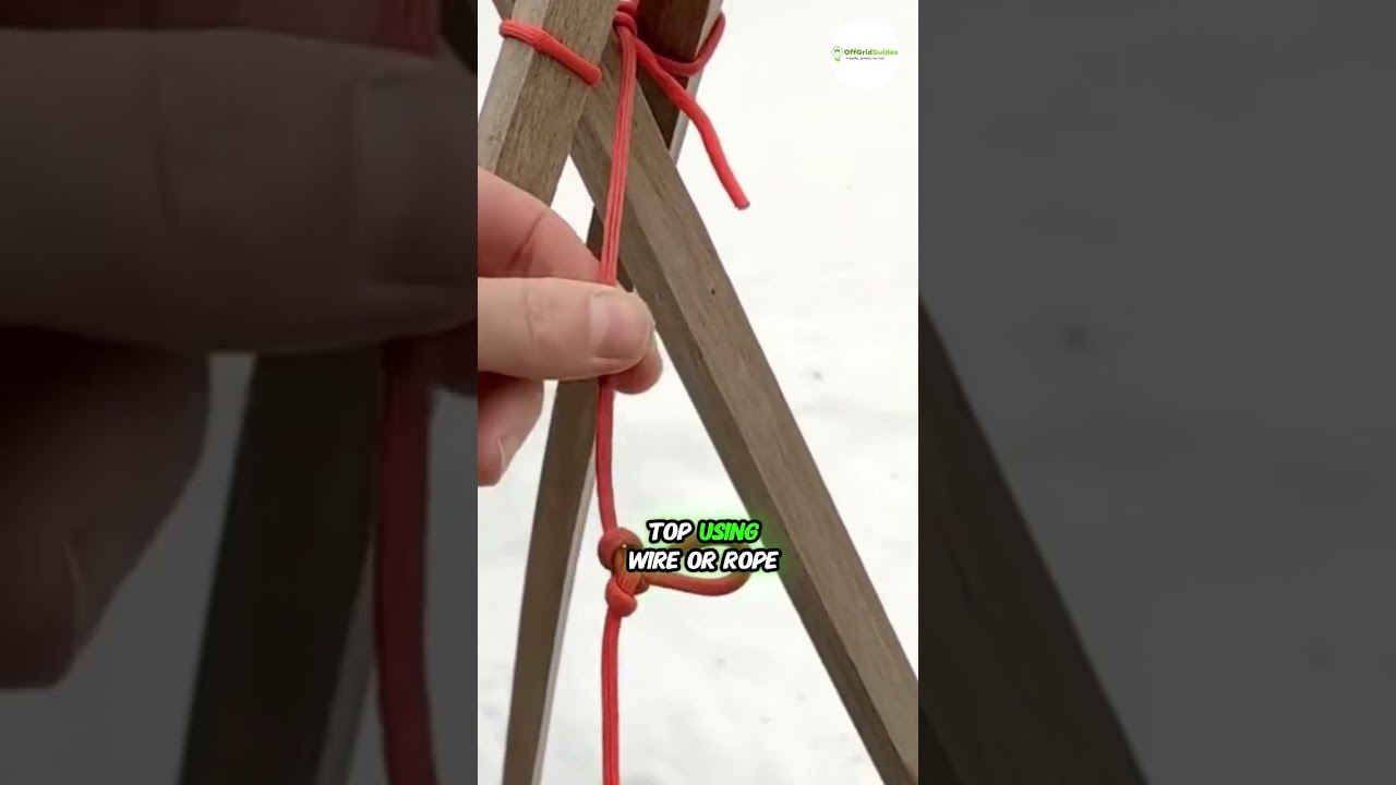 How to Create a Functional Campfire Cooking Tripod 