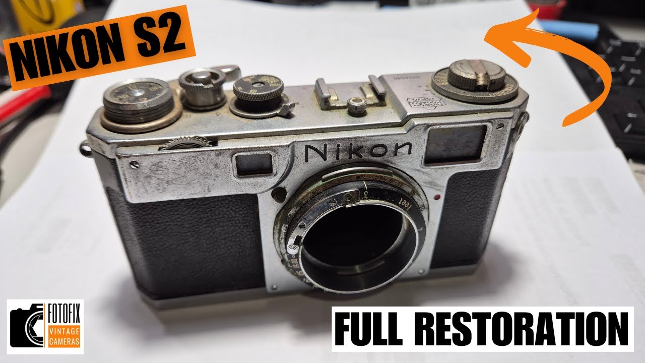Full restoration of vintage rangefinder Nikon S2 camera - YouTube