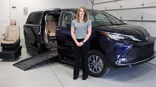 2021 BraunAbility Toyota Sienna Hybrid Side-Entry Wheelchair Van