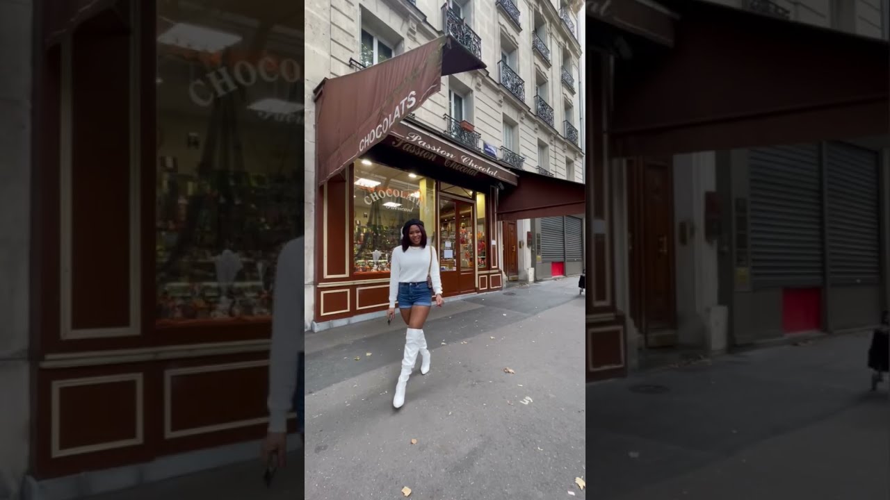 Strolling In The Streets Of Paris Shorts