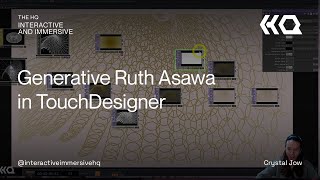Generative Ruth Asawa in TouchDesigner - TouchDesigner Tutorial 156