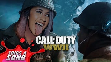 Cardi B - Bodak Yellow Parody (COD WW2 Song TBT)