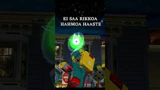 EI SAA RIKKOA HAHMOA HAASTE