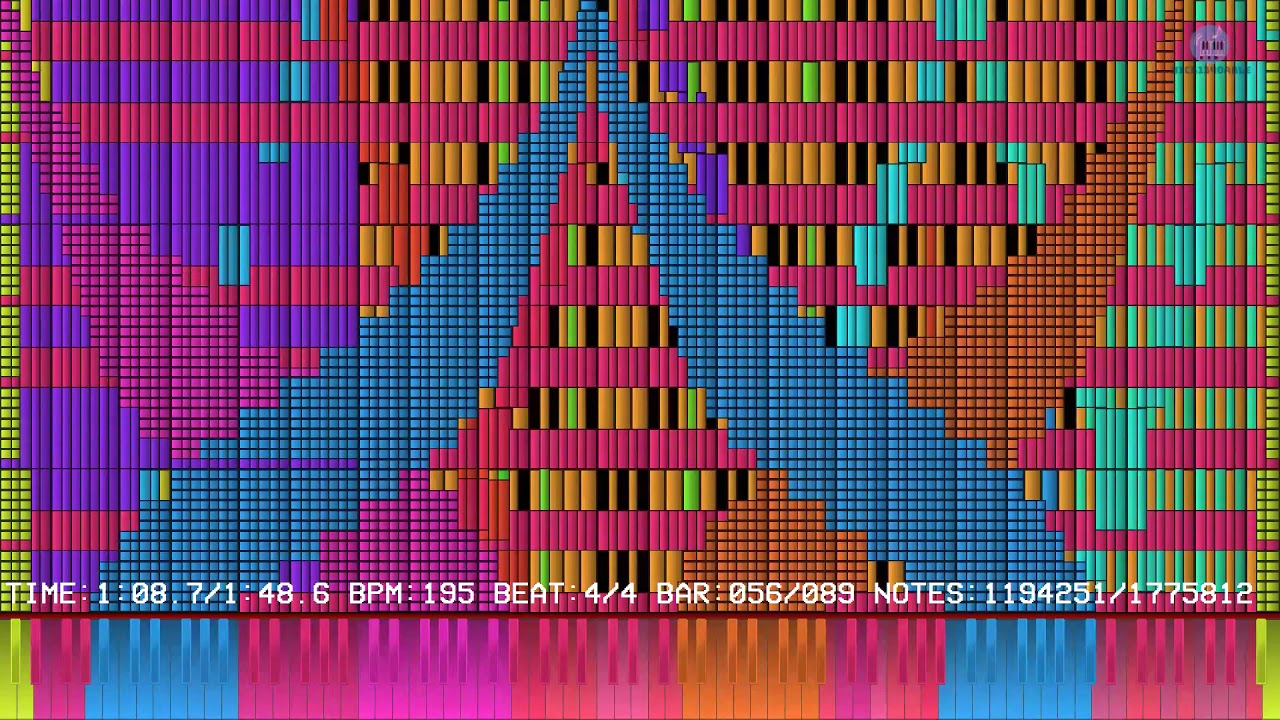 [Black MIDI] -  (CAN CAN) Heaven and Hell AKA Super Hyper