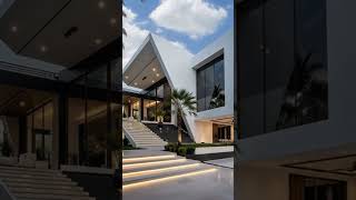 Modern Luxury Mansion Design 🤩 #LuxuryHomes#ModernArchitecture#DreamHouse#Mansion#DesignInspo