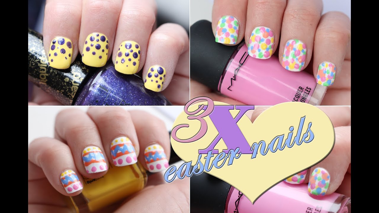 6. Quick and Easy Easter Nails - wide 6