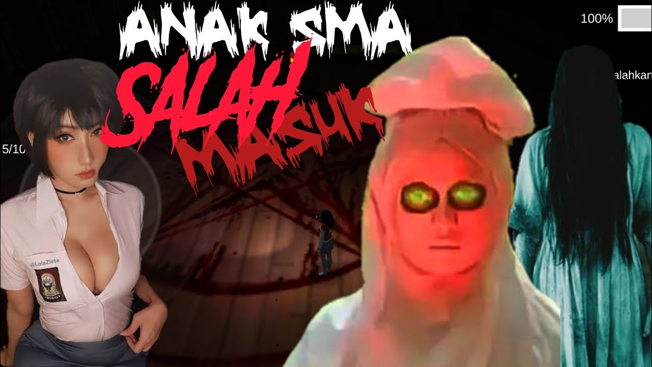 LOLA ZIETA `ANAK SMA SALAH MASUK ❗ * jurit malam remake - YouTube.