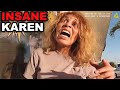 Entitled Karen Causes CHAOS During FELONY Arrest