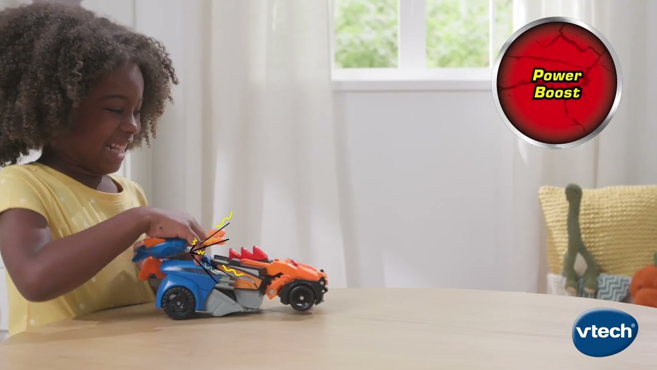 VTech® Switch & Go® 2-in-1 Spino Speedster Mega Car With Fireball Launcher  