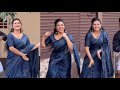 Mallu actress Meenu v Lakshmi hot rare boob shaking🥵/hot navel show /hot🥵