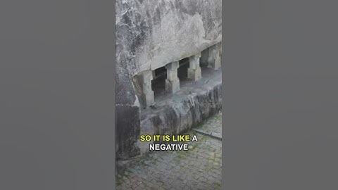 A Temple Built with NEGATIVE Construction Technique?