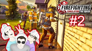 ROOF COLLAPSE! - Three Chiefs Gaming Play Firefighting Simulator: The Squad - #2 screenshot 5