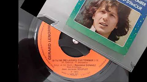 Gérard Lenorman : Si tu ne me laisses pas tomber [1973]