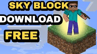 How to download sky block in Minecraft for Android PE screenshot 5