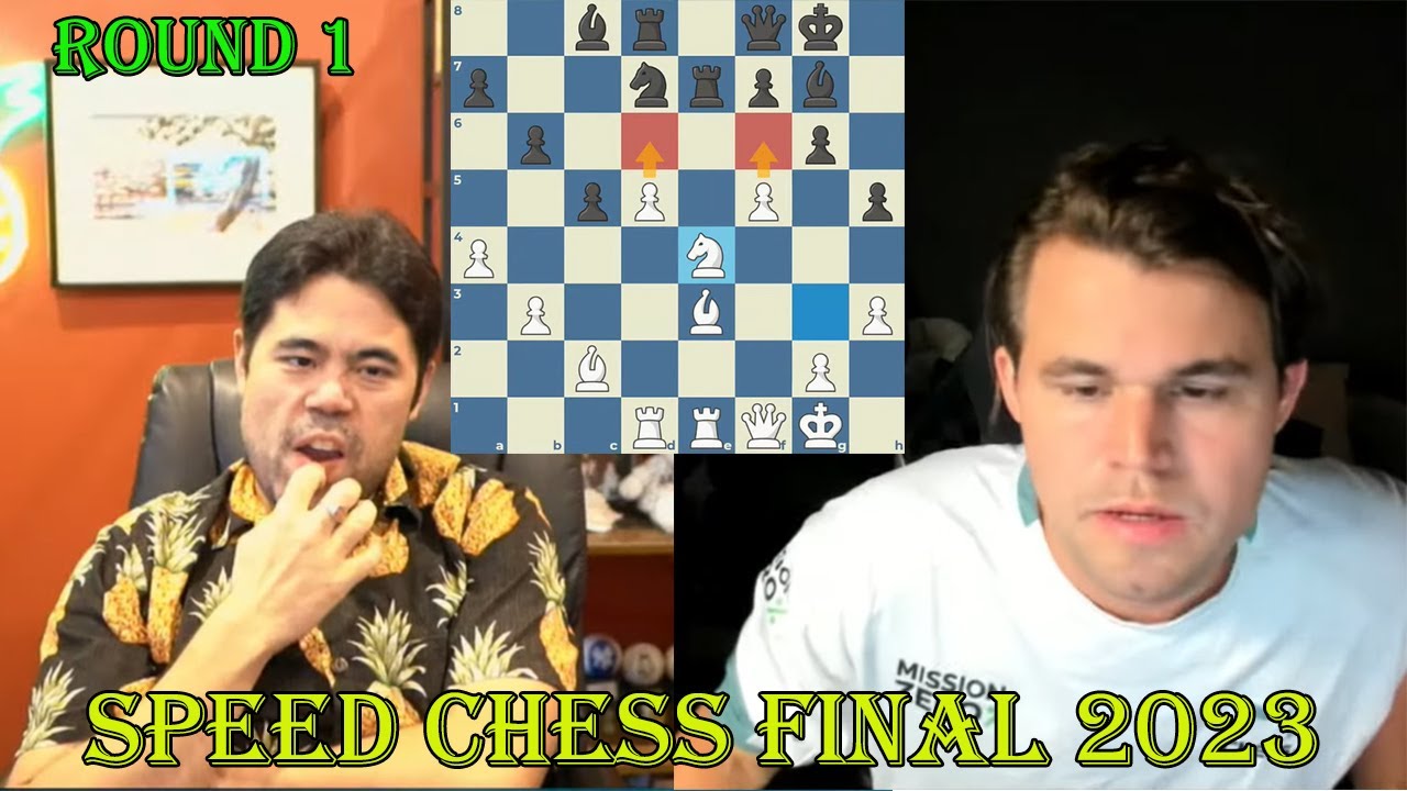 Magnus Carlsen defeats Hikaru Nakamura 13.5-12.5, winning the 2023 Speed  Chess Championship : r/chess