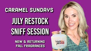 CARAMEL SUNDAYS FALL HAUL: Let’s Sniff the July Restock | What’s Returning | My Wishlist @katiesjoyfullife