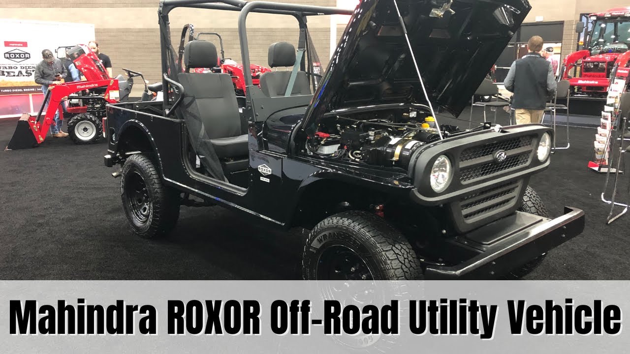 Mahindra ROXOR OffRoad Utility Vehicle YouTube