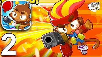 BLOONS TD 6 - Tree Stump - Gameplay Walkthrough Part 2 (iOS Android)