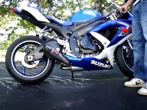 GSXR 600 k8 Yoshimura R-55 Full exhaust 2008