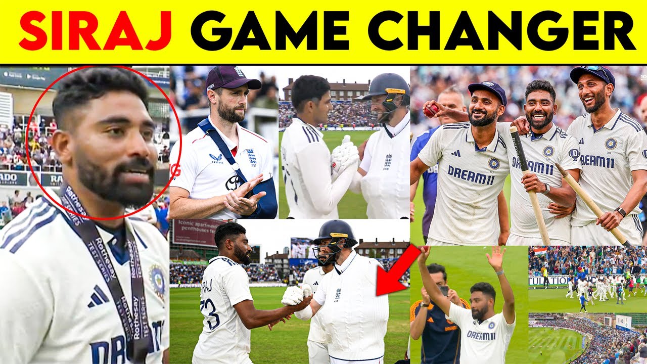 Siraj’s Fiery Spell BREAKS England! 💥 India Turns Test Match on Its Head!