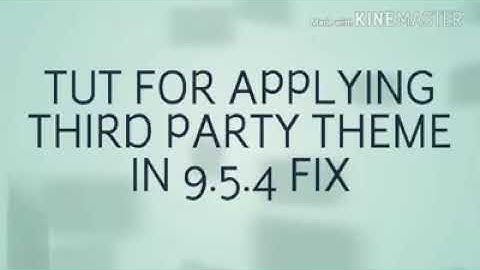 applying third party themes in xiaomi redmi fix