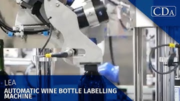 Automatic wine bottle labelling machine - Léa - CDA
