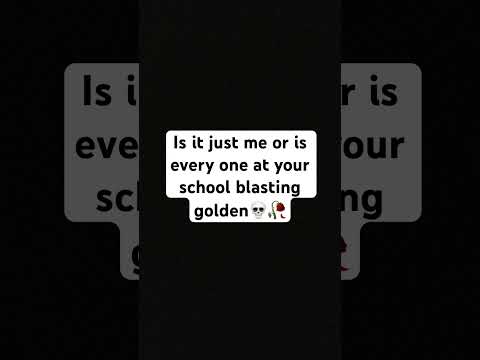 Is it just my school? #kpopdemonhunters #kpop #golden