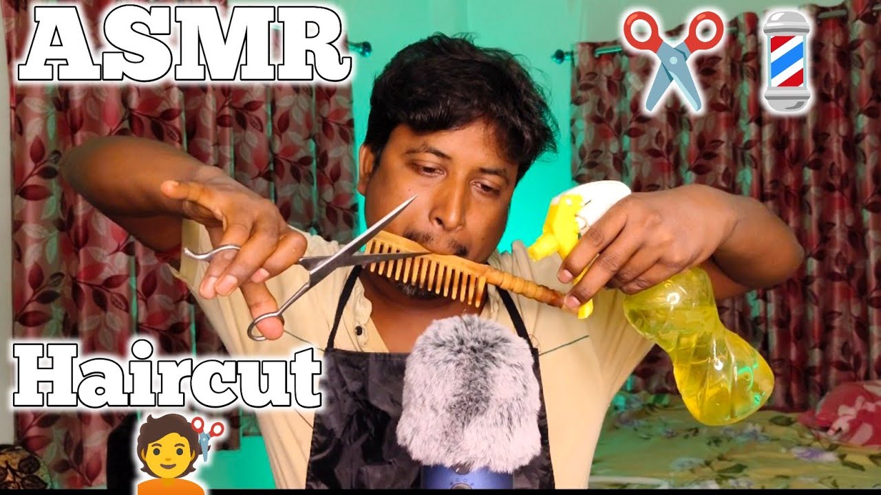 ASMR Super Fast Haircut for Maximum Tingles💇