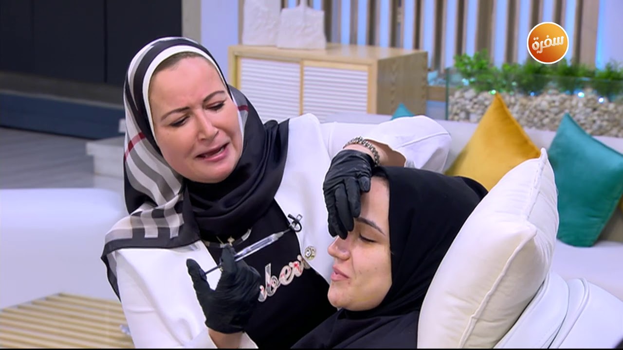 حقنة فيلر لعلاج انتفاخ تحت العين في دقائق | هي وبس